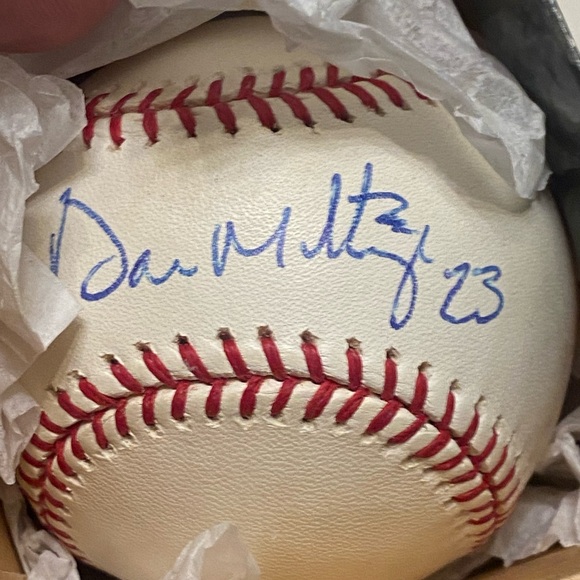 Authentic Don Mattingly Autographed MLB Official Baseball from 1990’s - Picture 1 of 8
